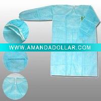 Wholesale non-woven 25gsm surgical gown with elastic cuff