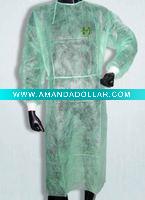 Wholesale non-woven 25gsm surgical gown