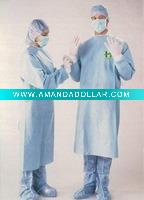 Wholesale SBPP Nonwoven medical isolation gown