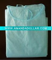 Wholesale Disposable Patient Gown without sleeves