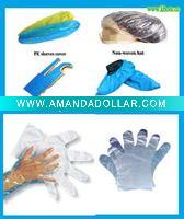 Wholesale PE/CPE/Nonwoven gloves/caps/shoes cover /medical products