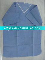 peach/green/light blue surgical suits