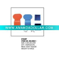 plastic stamp