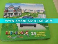 Wholesale Box with Colour Pencils