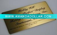 Wholesale Etched Brass Cards