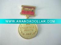 Wholesale photo etched solid brass medallion