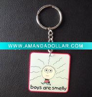 Wholesale silkscreen printing key ring