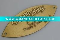 Wholesale Frosted etched Brass Cards