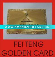Wholesale Brass Etched Business Card