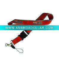 Silkscreen printing lanyard