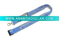 Silkscreen printing lanyard