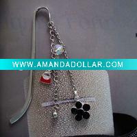 Wholesale fashion jewelry metal bookmark