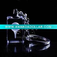 Wholesale Round Crystal Keychain