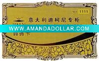 Wholesale metal golden card
