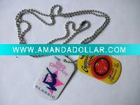 epoxy decorative dog tag