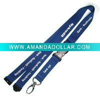 Silkscreen printing lanyard