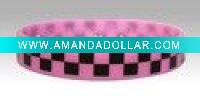 silkscreen silicone wristband