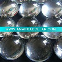 crystal half ball paperweight