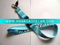 Wholesale promotional printing polyster neck lanyard