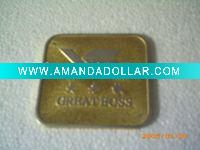 zinc alloy nameplate