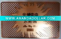 business golden card