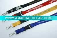 thick silkscreen lanyard