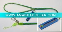 Wholesale Beautiful zipper lanyard