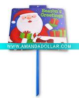 Plastic sheet Christmas signs