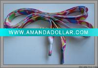 Wholesale top 100%polyester shoelace