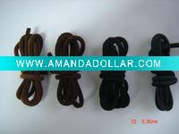Wholesale Real leather shoelaces