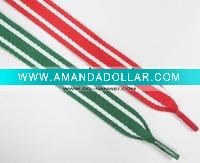 Wholesale Heat transferred printing shoelace