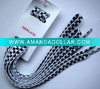 Wholesale silk printing fashion shoelace