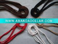 cotton round shoelace
