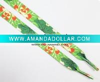 polyester heat transferred printing shoelace