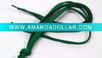 Wholesale Dark Green Flat Shoelaces
