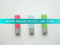 Wholesale Flat polyester shoelace with pvc bag packing