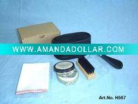 Wholesale shoe shine kit with colth bag