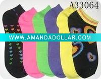 Wholesale ladies' cotton ankle sport socks