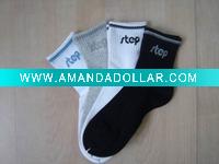 half-terry sport socks