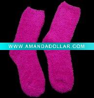Thermal polyester microfiber socks T005
