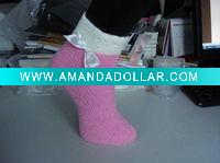 Wholesale Pink Lady Fashion Winter socks