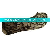 fishnet ankle sock