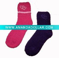Wholesale Girls' warm socks,floor socks