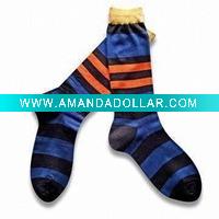 Wholesale men mercerized cotton dress socks