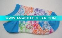 Wholesale cotton ankle gril sock