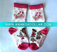 Wholesale kids cartoon socks