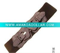 Wholesale ladies' fashion belt, elastic belt,women's belt