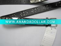 Wholesale Vogue pu women's fashion blet and wide rivet make of genuine waistband