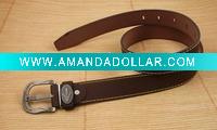 Wholesale men's pu dress belt