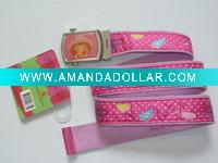 Wholesale cotton belts with print cartoon